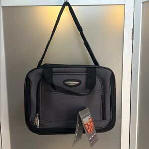 Travel Select Carry-On Tote, Black/blue